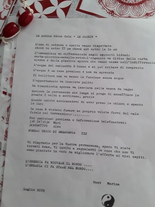 Le Jasmin da Marina Apartment Saint-Vincent Bagian luar foto